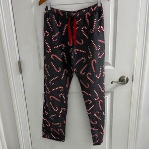 Candy Cane Print Women's Bottoms